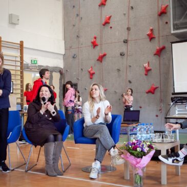 Spotkanie uczniów Szkoły Podstawowej nr 28 z mistrzynią olimpijską Aleksandrą Mirosław – 16.12.2025